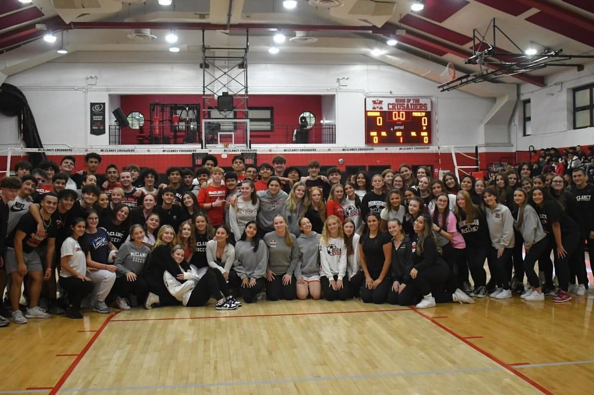 2023 Senior vs. Faculty Volleyball Game!