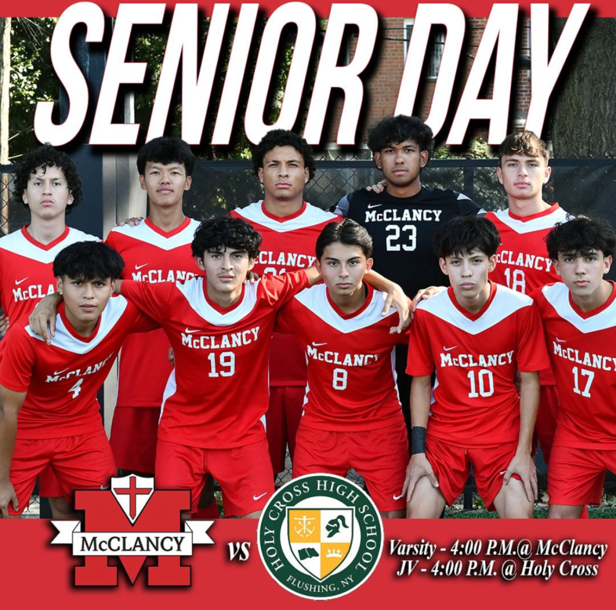 Crusaders Fight for a Draw on Senior Night.