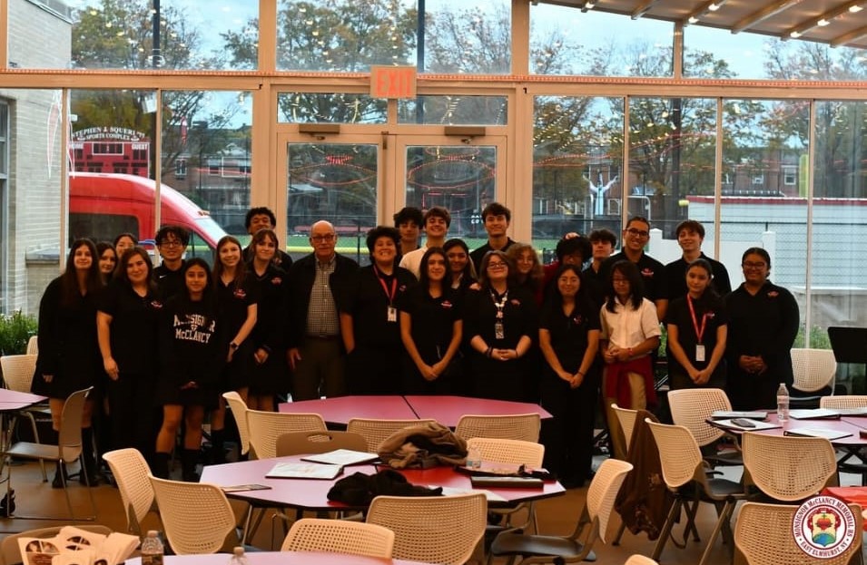 The McClancy Choir & Band with Mr. Peter McDermott